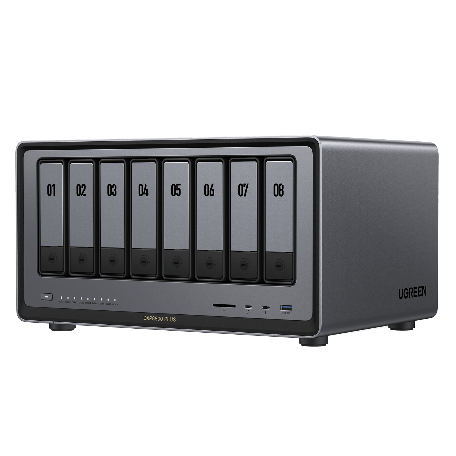 UGREEN 8-Bay NAS Server | Massive 272TB Storage & 10GbE Ports