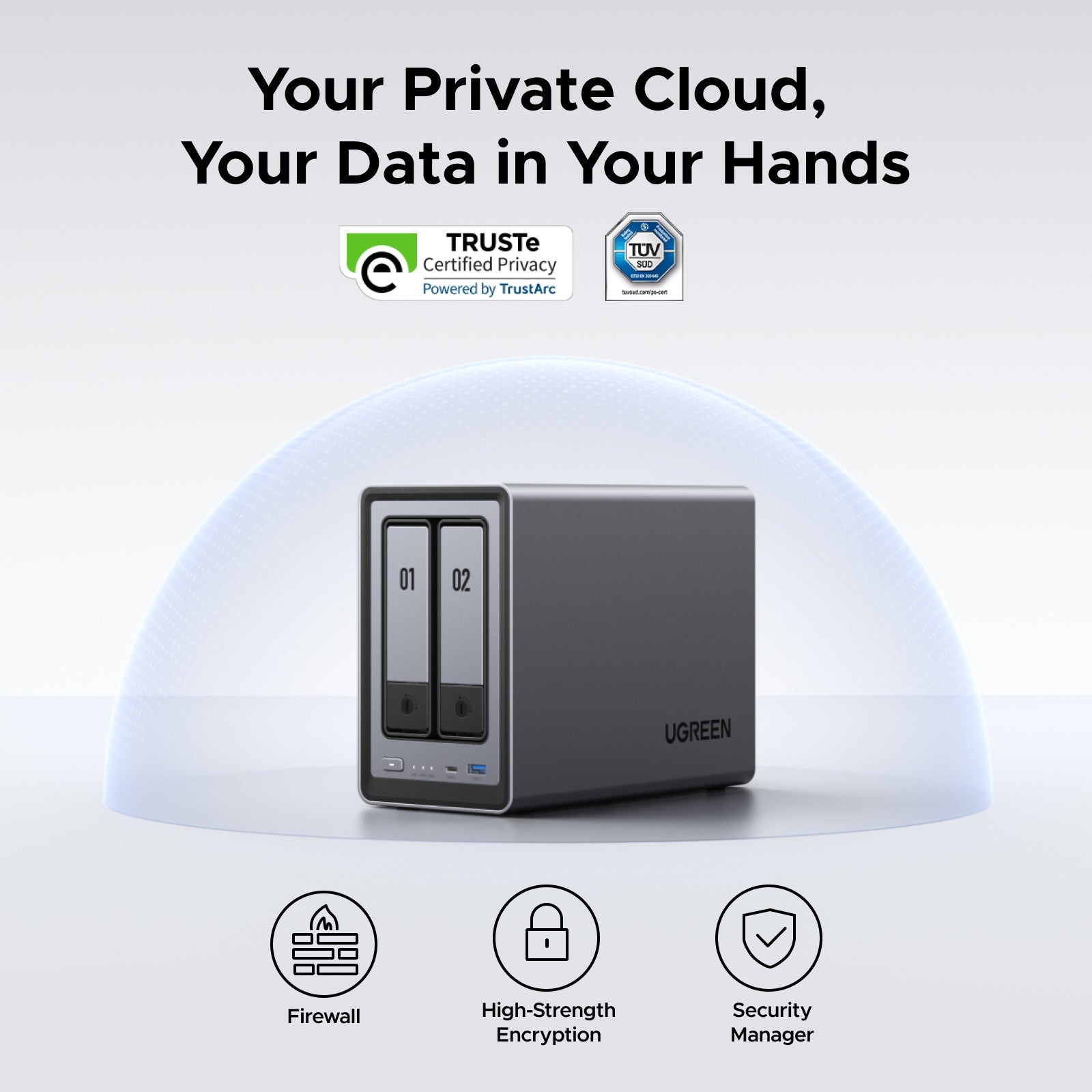 2 bay NAS Storage for Home | 14-day worry-free trial